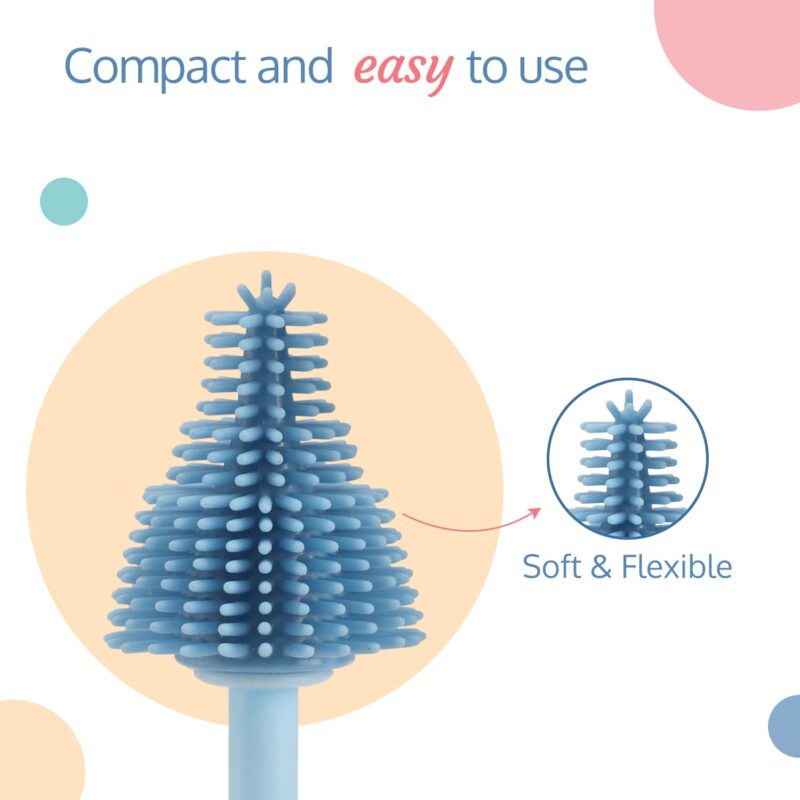 Seasons 360? Movable Silicone Cleaning Brush, Blue