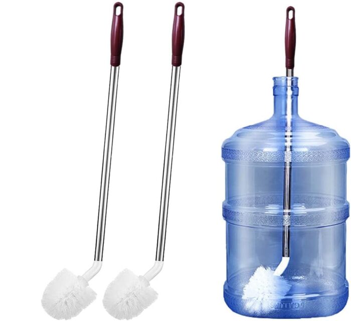 Seasons 360? Rotating Water Can Long Handle Cleaning Brush, White