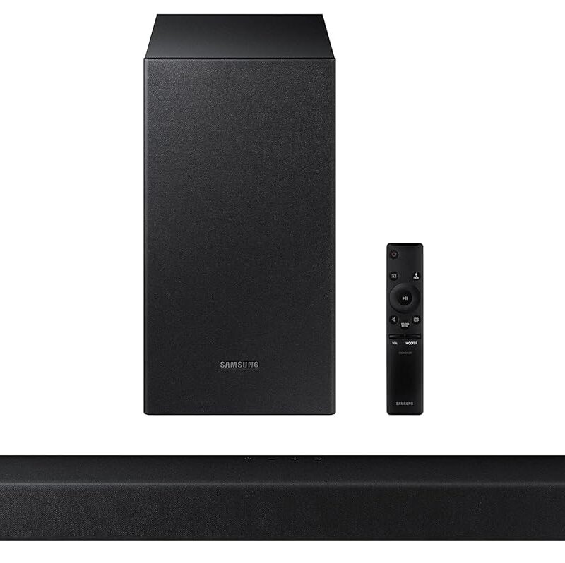 SAMSUNG HW-T42E/XL Dolby Digital 150 W Bluetooth Soundbar?(Black, 2.1 Channel)