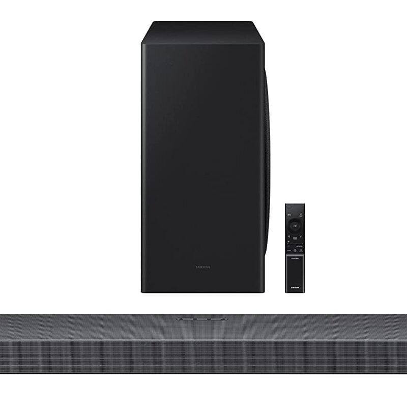 SAMSUNG HW-Q800C/XL Wireless Dolby Atmos Wi-fi, Q-Symphony Built-in Alexa 360 W Bluetooth Soundbar?(Black, 5.1.2 Channel)