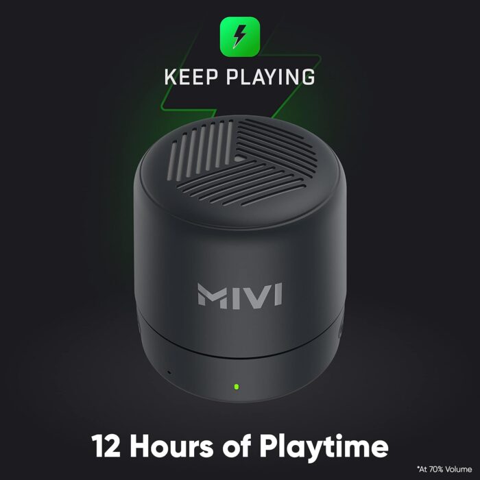 Mivi Play 5 W Portable Bluetooth Speaker?(Black, Mono Channel) - Image 2