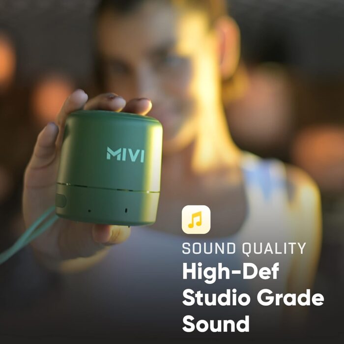 Mivi Play 5 W Portable Bluetooth Speaker?(Green, Mono Channel) - Image 3