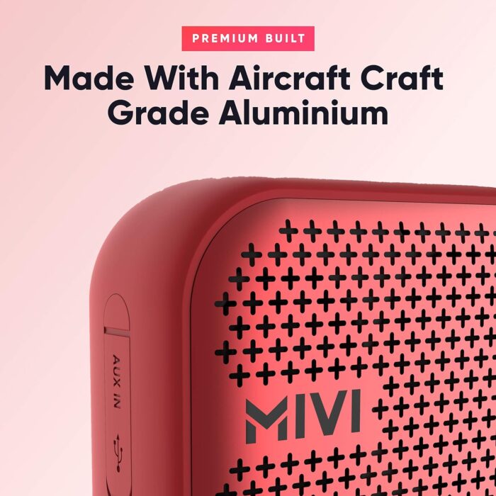 Mivi Roam2 5 W Bluetooth Speaker?(Red, Mono Channel) - Image 2