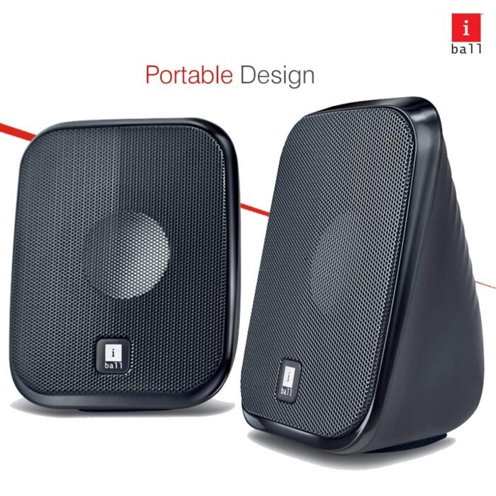 iball Decor 9+USB Multimedia Speaker 6 W Laptop/Desktop Speaker?(Black  2.0 Channel) - Image 3