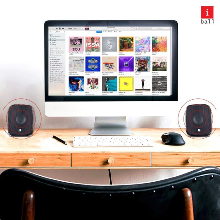 iball Decor 9+USB Multimedia Speaker 6 W Laptop/Desktop Speaker?(Black  2.0 Channel) - Image 2