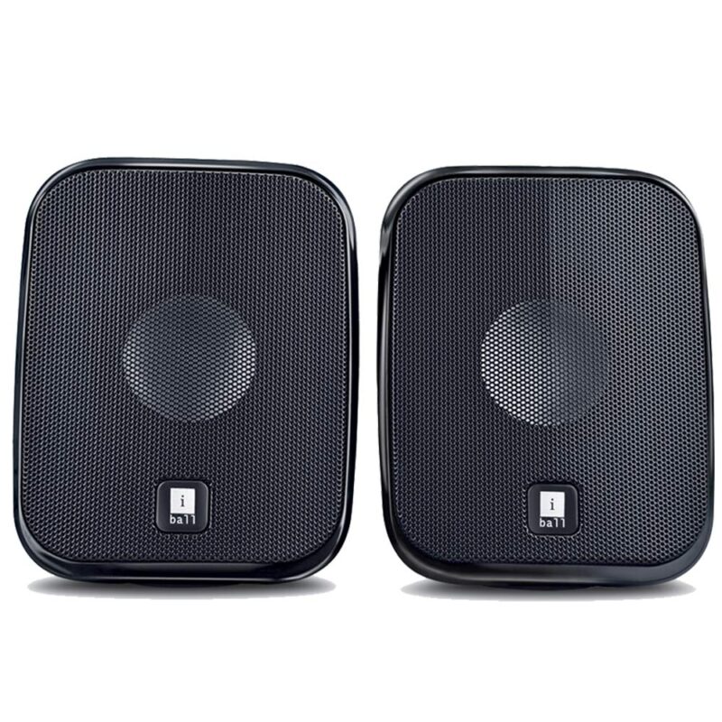 iball Decor 9+USB Multimedia Speaker 6 W Laptop/Desktop Speaker?(Black  2.0 Channel)