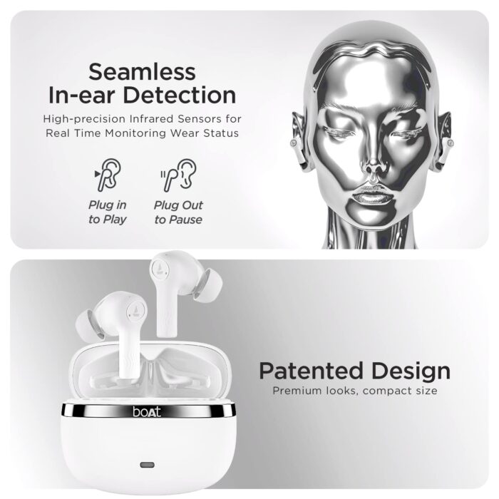 boAt Nirvana Ion TWS Earbuds with 120 HRS Playback(24hrs/Charge), Crystal Bionic Sound with Dual EQ Modes - Image 3