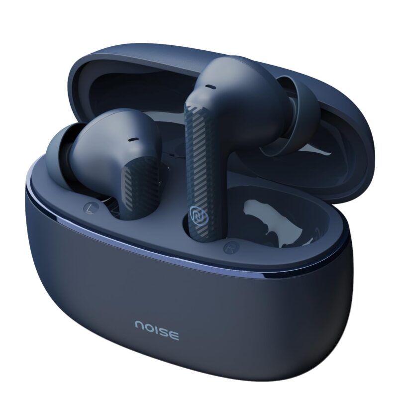 Noise Aura Buds with Quad Mic Bluetooth Headset??(Aura Blue, True Wireless)