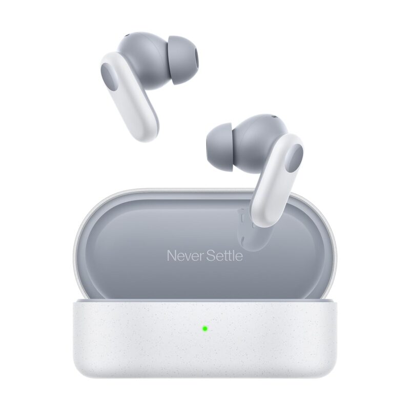 OnePlus Nord Buds 2r True Wireless in Ear Earbuds with Dual Mic & AI Crystal Clear Call Bluetooth Headset??(Misty Grey, True Wireless)