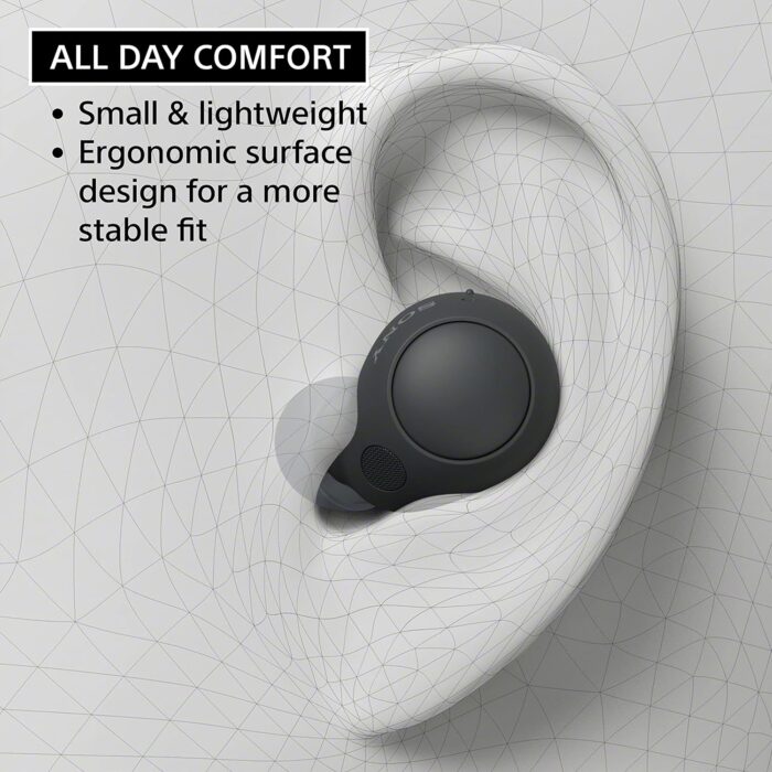 SONY WF-C700N Lightest TWS ANC 20Hr battery, In-Ear, 10 Min Quick Charge,Multi-Point Bluetooth Headset??(Black, True Wireless) - Image 3