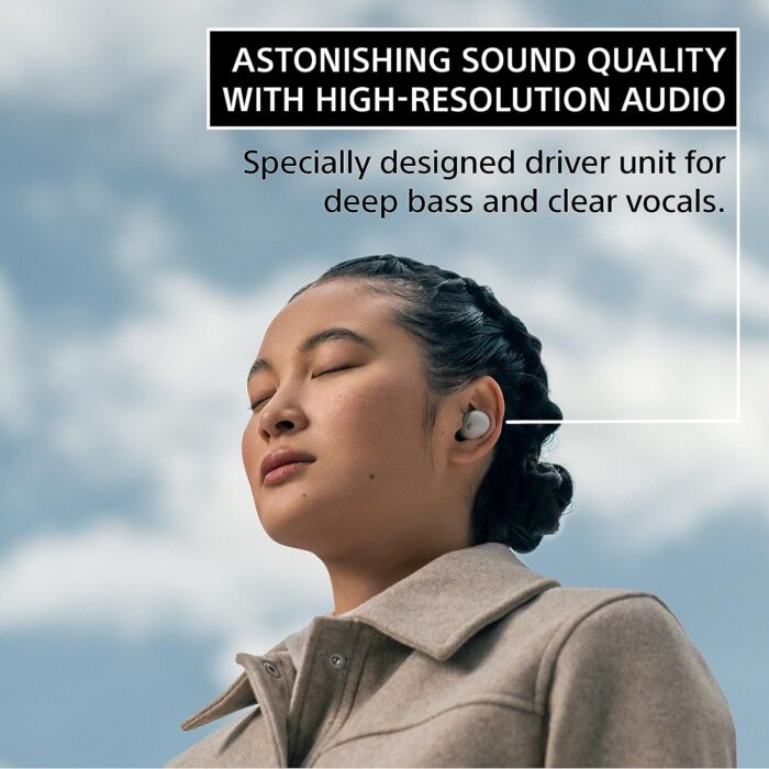 SONY WF-1000XM5 The Best Noise Cancelling, Multi-Point,Upto 36Hrs Battery Bluetooth Headset??(Silver, True Wireless) - Image 3