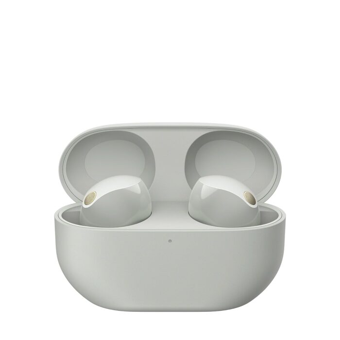 SONY WF-1000XM5 The Best Noise Cancelling, Multi-Point,Upto 36Hrs Battery Bluetooth Headset??(Silver, True Wireless) - Image 2