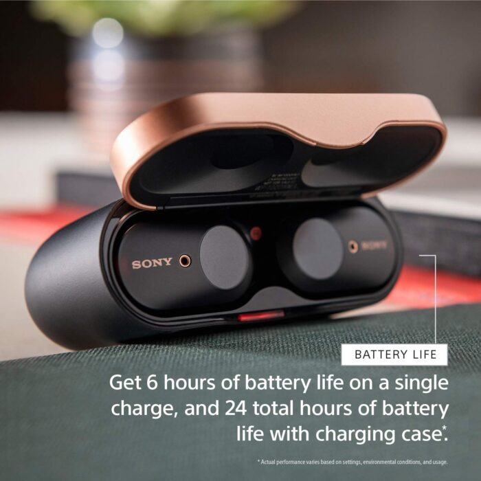 SONY WF-1000XM3 Bluetooth Headset??(Black, True Wireless) - Image 3