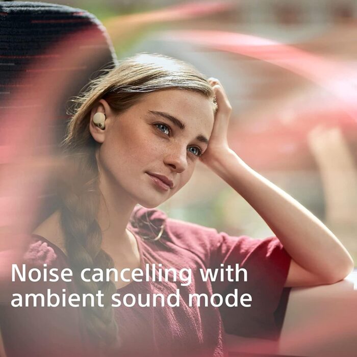 SONY WF-LS900N Battery Life: 20hours, Noise Cancellation, TWS Bluetooth Headset??(Beige, True Wireless) - Image 2