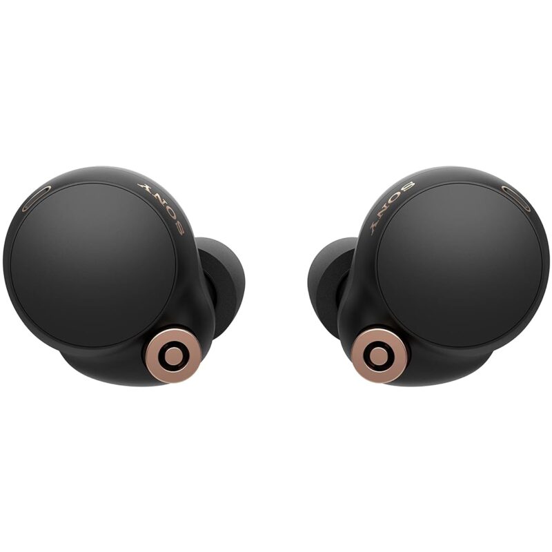 SONY WF-1000XM4 with 36 Hrs Playtime and Industry Leading Noise Cancellation Bluetooth Headset??(Black, True Wireless)