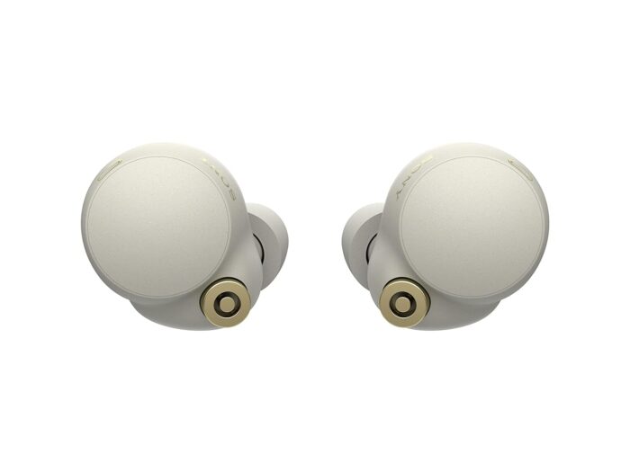 SONY WF-1000XM4 Industry Leading Noise Cancellation Bluetooth Headset??(Silver, True Wireless)