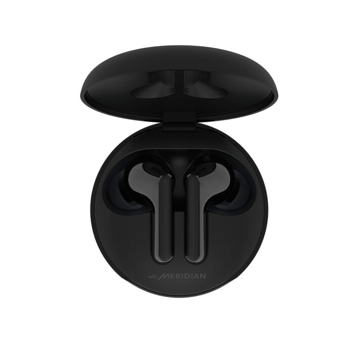 LG TONE Free HBS-FN4 with British Meridian Sound & Noise Isolation Bluetooth Headset??(Black, True Wireless)