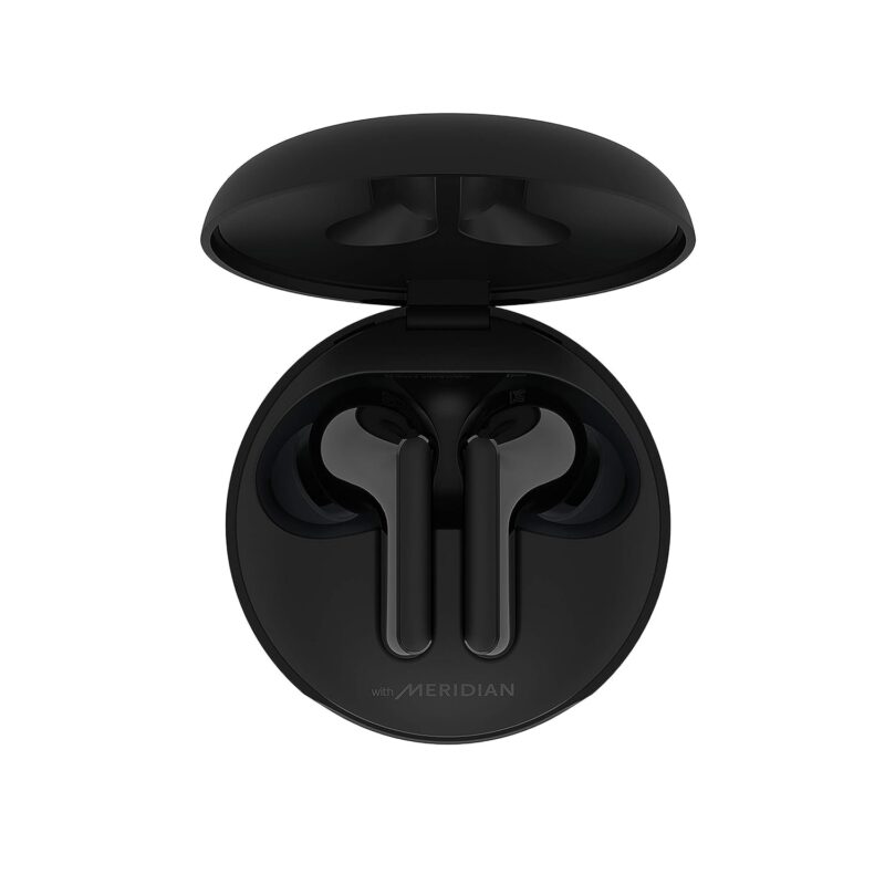LG TONE Free HBS-FN4 with British Meridian Sound & Noise Isolation Bluetooth Headset??(Black, True Wireless)