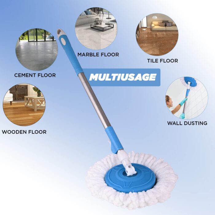 Seasons Mop Stick Household Floor Cleaning, Multicolor - Image 2