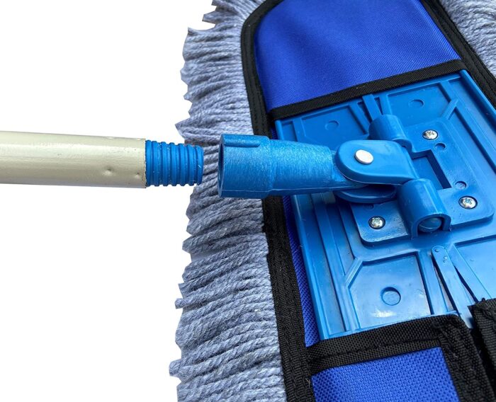 Seasons 360 Degree Movement Wet and Dry Cotton Floor Mop, Blue - Image 2