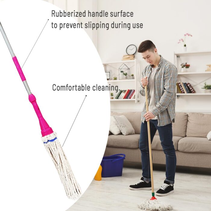 Seasons Twist Mop for Floor Cleaning (Multicolor, Pack of 1) - Image 2