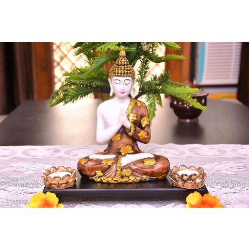 Stylish Poly Resin & Marble Dust Home Decor