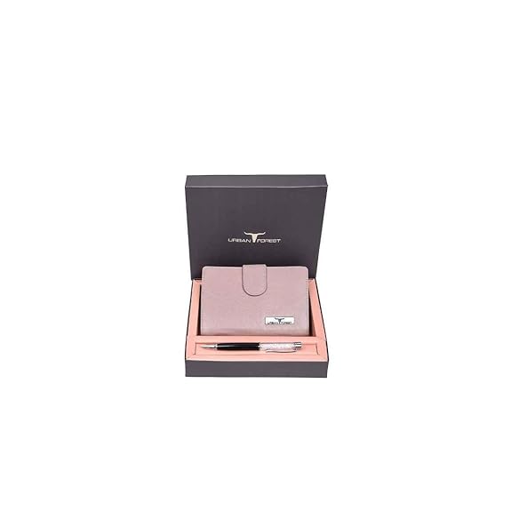 Ladies Leather Wallet Combo Set