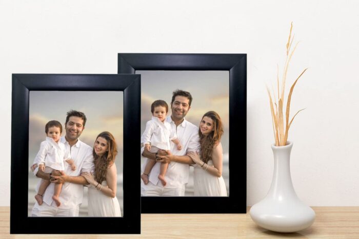 Photo Frame Set of 2 Plain.