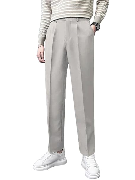 Men Formal Korean Dusty Grey Pant