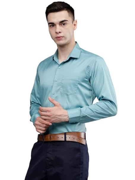 Men Satin Formal Mist Shirts