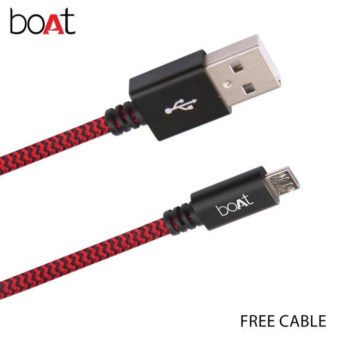 boAt 15 W Qualcomm 3.0 Turbo Car Charger?(Black, With USB Cable) - Image 3