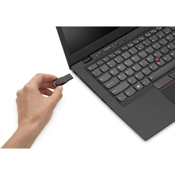 SanDisk Cruze Blade SDCZ50 64 GB Pen Drive??(Red, Black) - Image 2