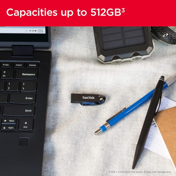 SanDisk Ultra Curve 64 Pen Drive??(Black) - Image 3