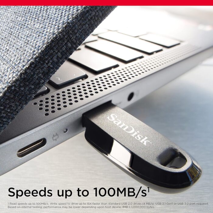 SanDisk Ultra Curve 256 Pen Drive??(Black) - Image 2