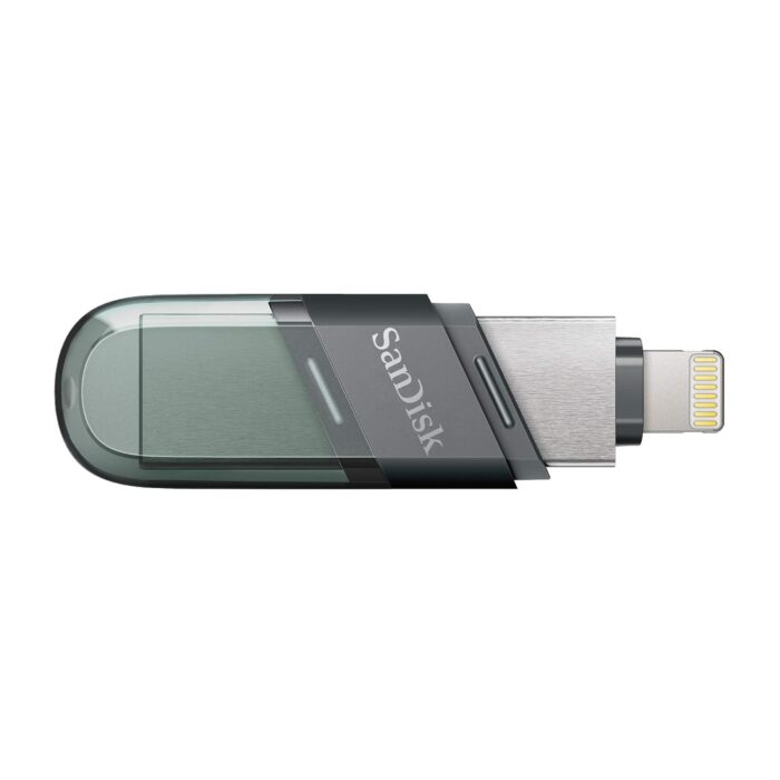SanDisk iXpand Flash Drive Flip 256 GB OTG Drive??(Silver, Type A to Lightning) - Image 3