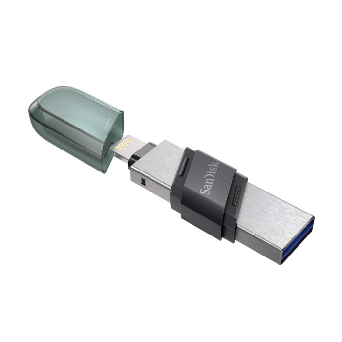 SanDisk iXpand Flash Drive Flip 256 GB OTG Drive??(Silver, Type A to Lightning) - Image 2