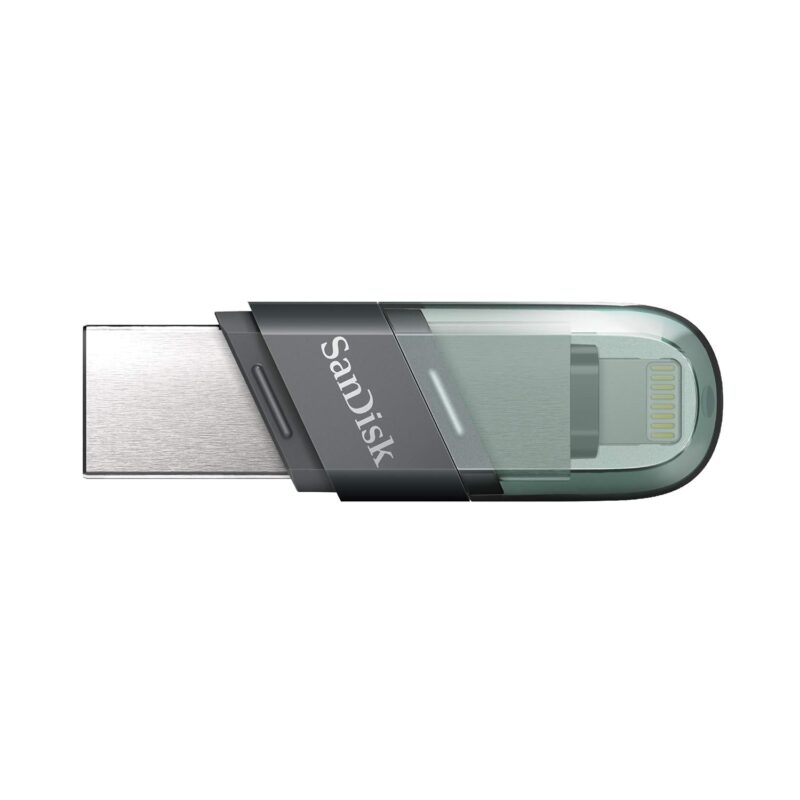 SanDisk iXpand Flash Drive Flip 256 GB OTG Drive??(Silver, Type A to Lightning)