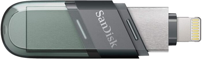 SanDisk iXpand Flash Drive Flip 64 GB OTG Drive??(Silver, Type A to Lightning) - Image 2