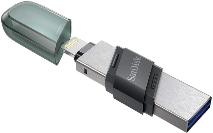 SanDisk iXpand Flash Drive Flip 64 GB OTG Drive??(Silver, Type A to Lightning) - Image 3