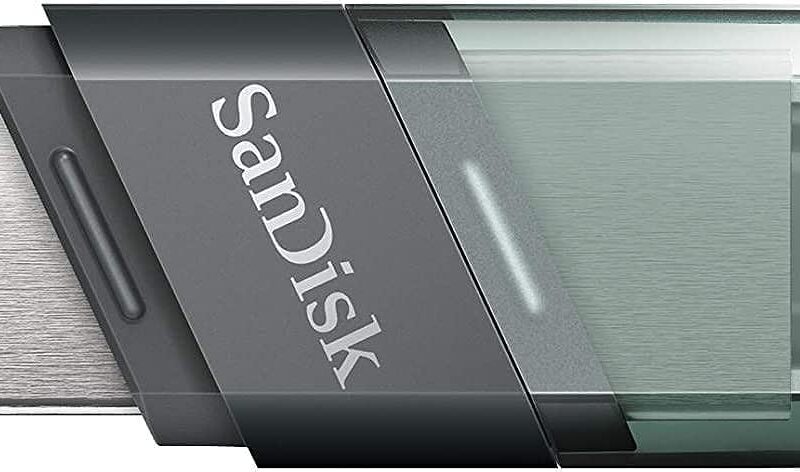 SanDisk iXpand Flash Drive Flip 64 GB OTG Drive??(Silver, Type A to Lightning)