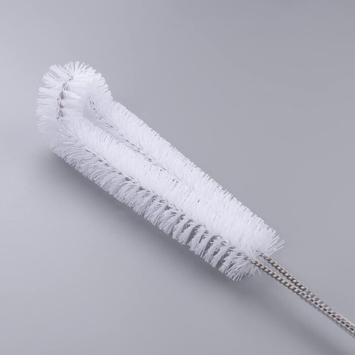 Seasons Glass and Bottle Cleaning Brush with Long Handle,Normal and Baby Bottle Cleaner Brush, Sleek Wooden Handle & Ultra Soft Bristles, Effective Cleaning Tool for Glassware & Bottles - Image 2