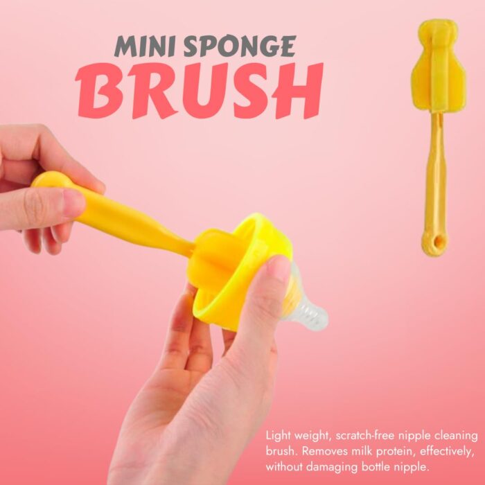 Seasons Bottle Nipple and Straw Cleaning Kit, Multi Color Feeding Bottle Cleaner Brush (Cleaning Brush Kit) (4 in 1 Kit) - Image 2
